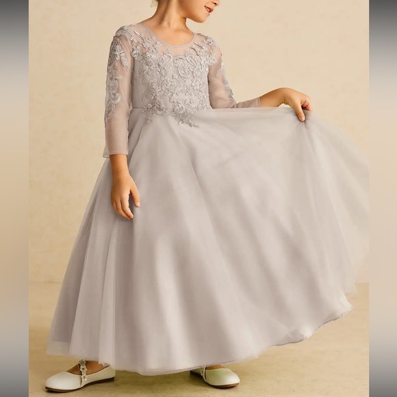 Azazie Other - Azazie Toddler Girl Flower Girl Precious Fros A-Line Tulle Dress Size 2T
